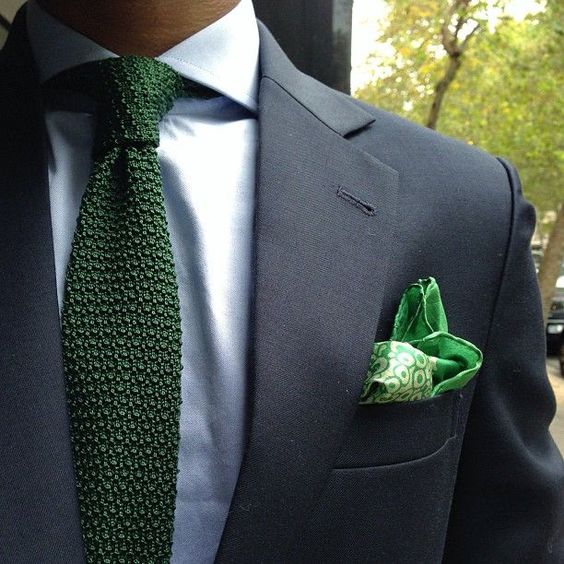 مدل کراوات رنگ سبز فسفری