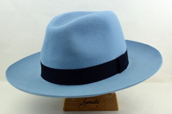 مدل کلاه شاپو آبی
